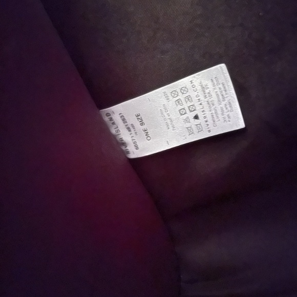 River island limited edition red monogram tote bag travel bag - Picture 7 of 8